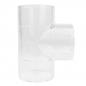 Preview: Rohrverbinder glasklar für 50mm - T